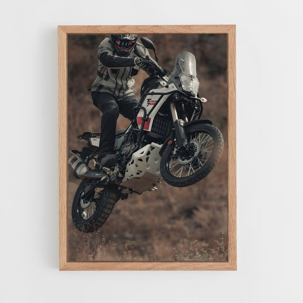 Poster Aventure Motocycliste – affiche Yamaha (vue 4)
